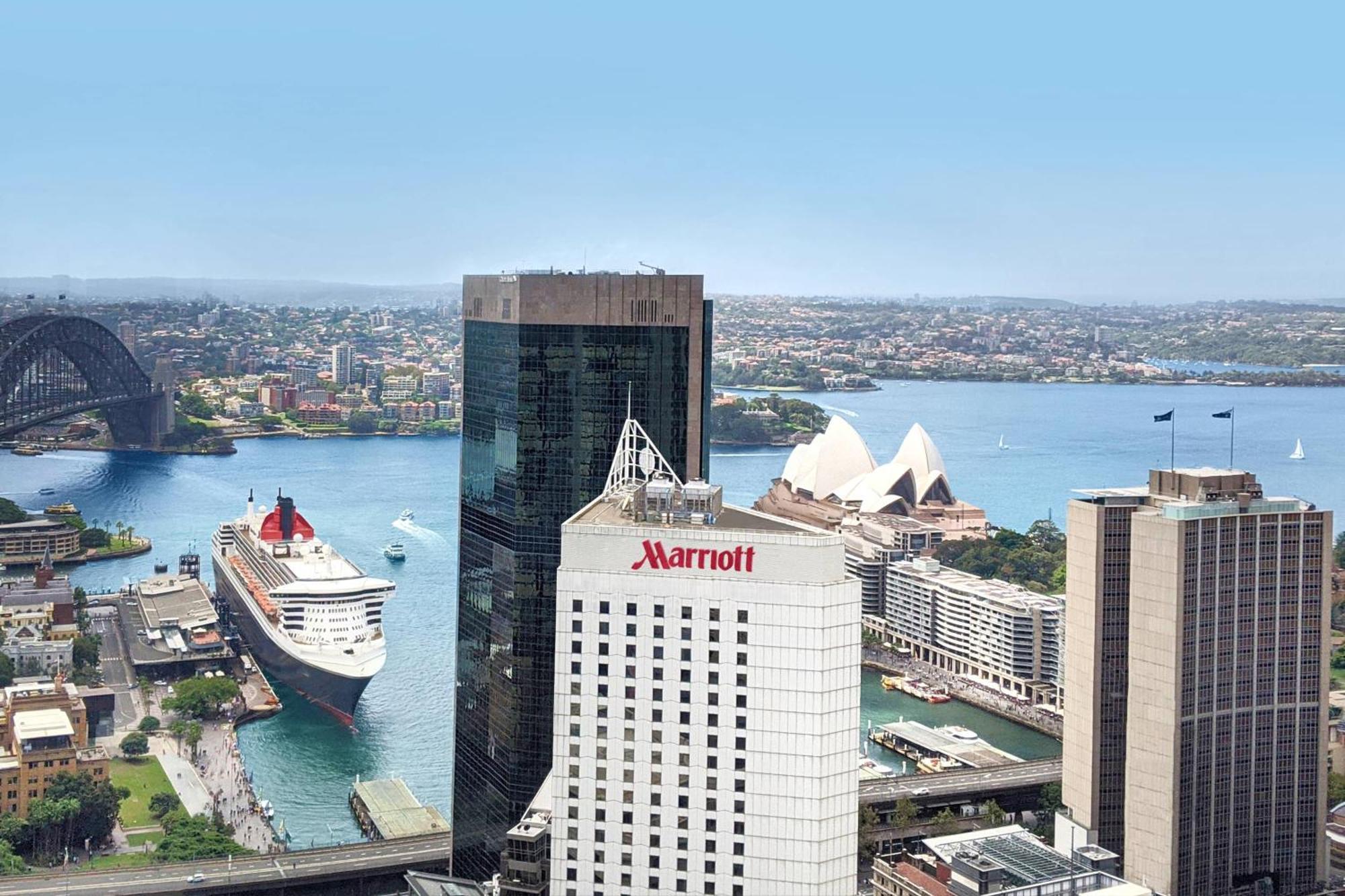 Sydney Harbour Marriott Hotel At Circular Quay Exterior photo The hotel in 2012