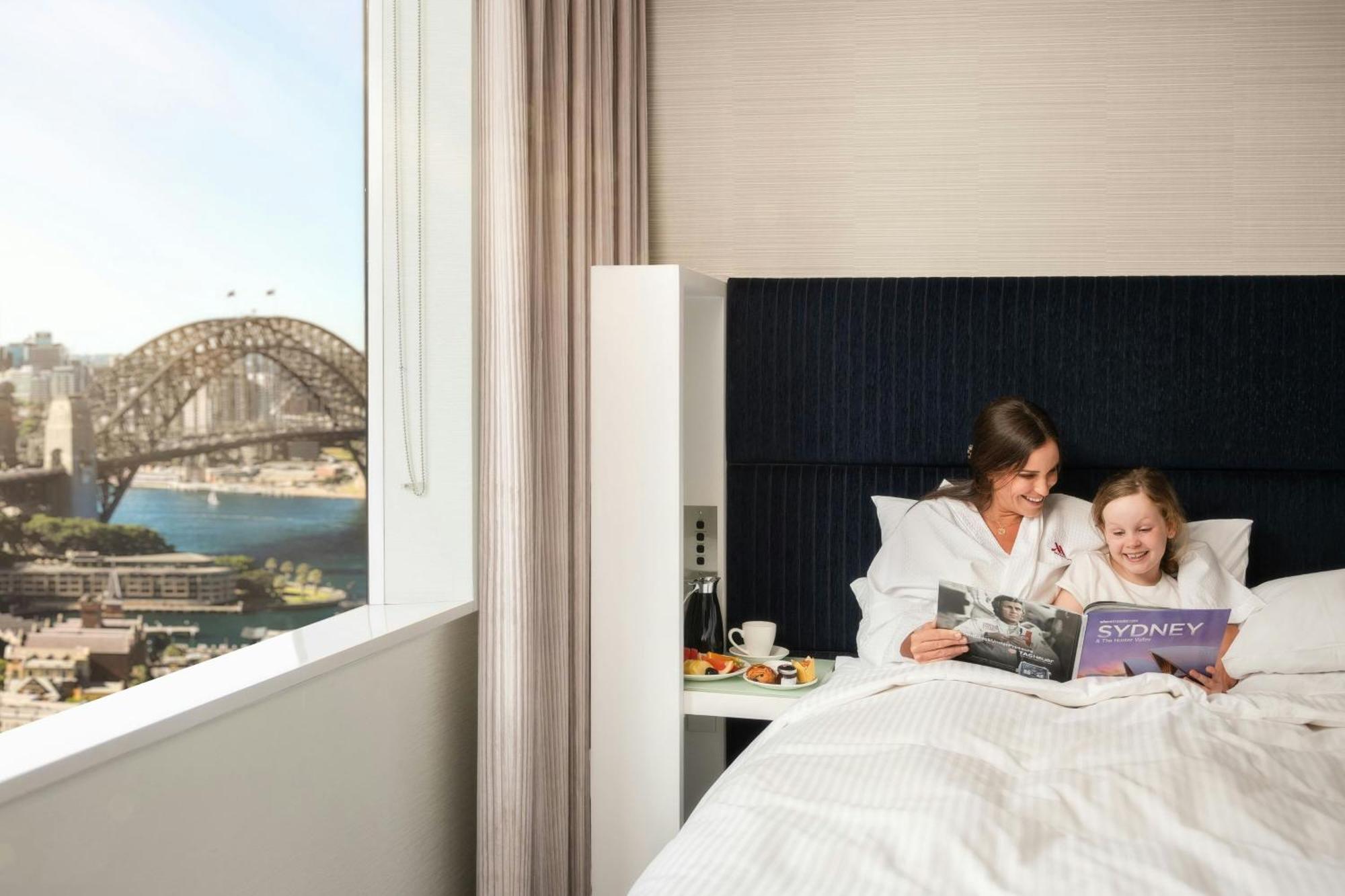 Sydney Harbour Marriott Hotel At Circular Quay Exterior photo A family room at the hotel